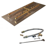 H-Style Brass Burner/Rectangular Plate - CFBH240
